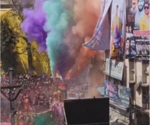 मिसाइल से उड़ा गुलाल