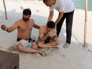 शिवपुरी क्षेत्र में टला एक बड़ा हादसा