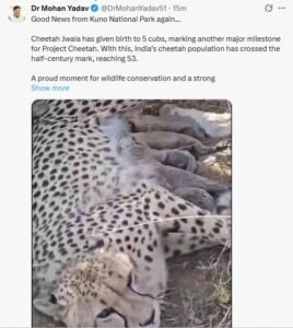 सीएम ने किया पोस्ट