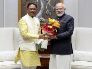 सीएम साय ने जताया पीएम मोदी का आभार