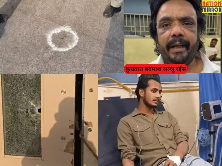 हिस्ट्रीशीटर के घर फायरिंग,बेटे को लगी गोली