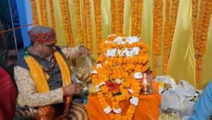 गाडू घड़ा तेल कलश यात्रा