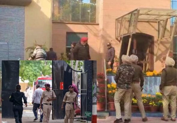 Punjab Chandigarh Bomb Threat