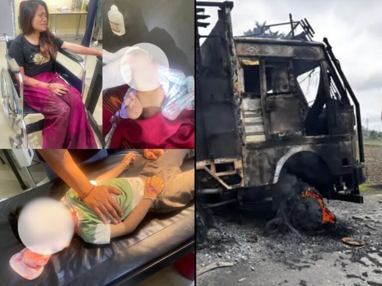 Manipur violence bomb attack