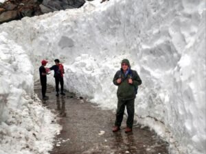 उत्तराखंड में बर्फबारी