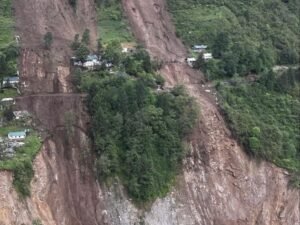 सिक्किम में लैंडस्लाइड