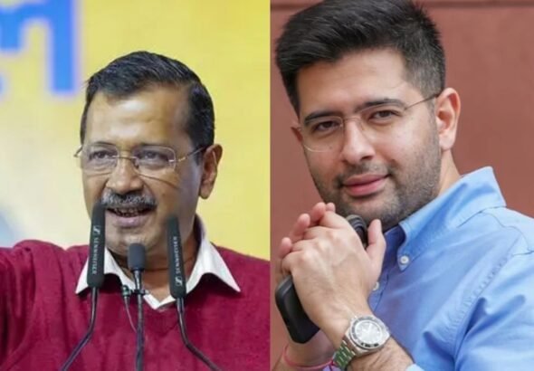 Raghav Chadha and AAP