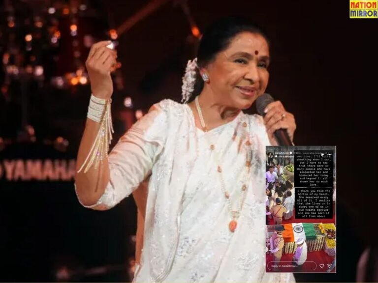 _Asha Bhosle Granddaughter Post