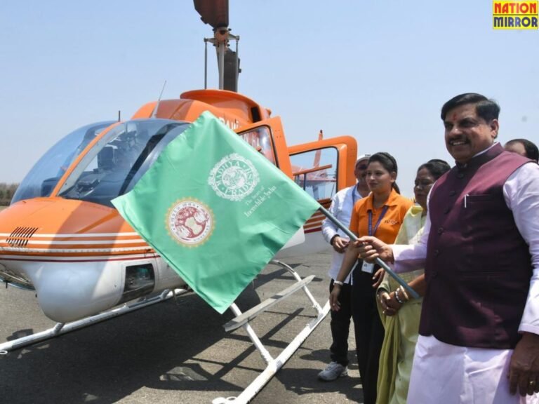 CM डॉ यादव ने शुरू की भोपाल-ओरछा हेली सेवा