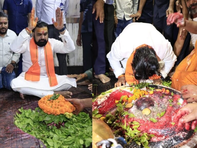 CM सम्राट चौधरी ने किया बाबा बैद्यनाथ का जलाभिषेक