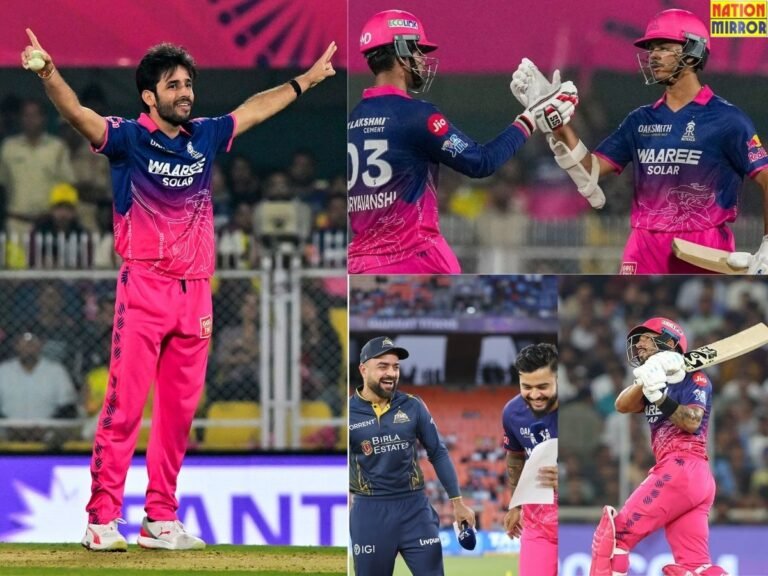 GT Vs RR IPL 2026 result