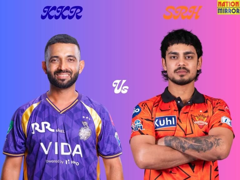 KKR Vs SRH IPL 2026
