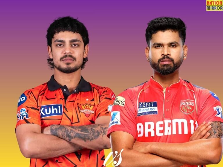 PBKS Vs SRH IPL 2026