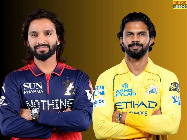 RCB vs CSK IPL 2026