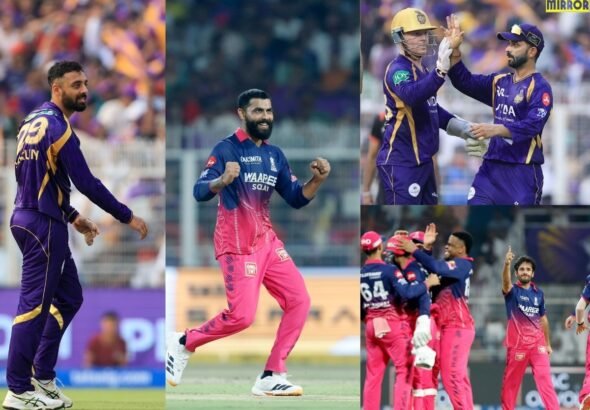 RR Vs KKR Match Result