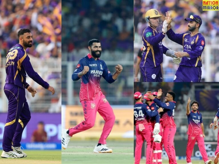 RR Vs KKR Match Result