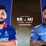RR Vs MI match today