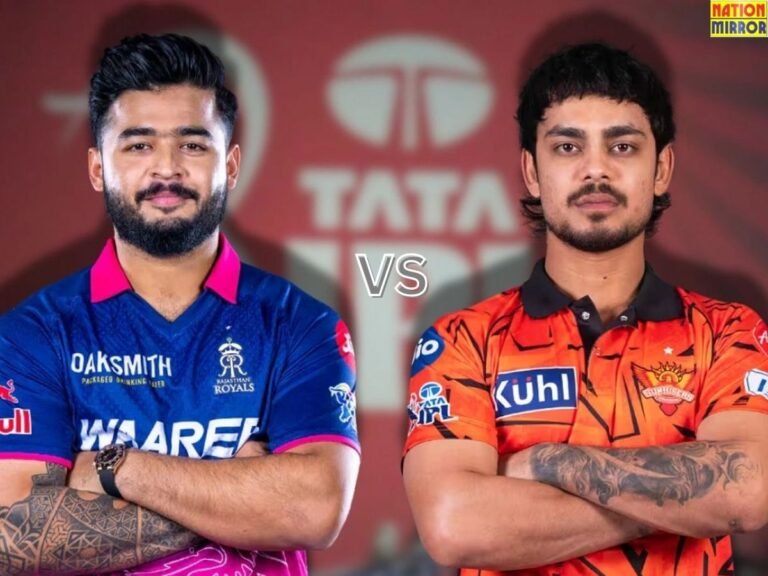 RR Vs SRH IPL 2026