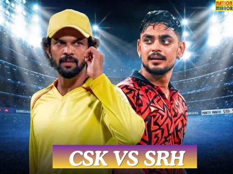SRH vs CSK IPL 2026