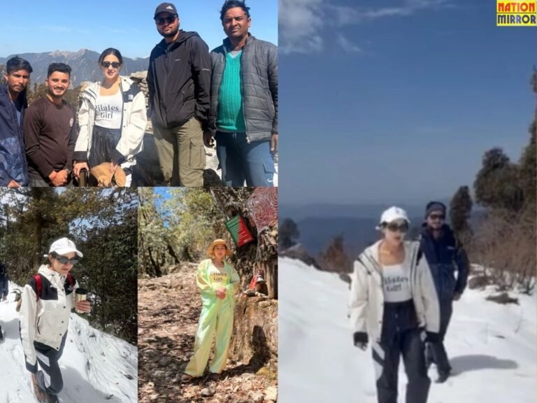 Sara Ali Khans UK Trek