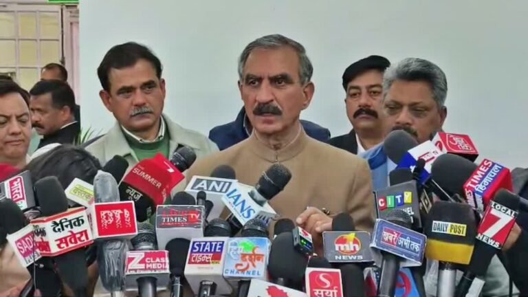हिमाचल में एंट्री टैक्स विवाद पर CM सुक्खू ने दिया बड़ा बयान, बोले- ‘कोई गलत फैसला नहीं’