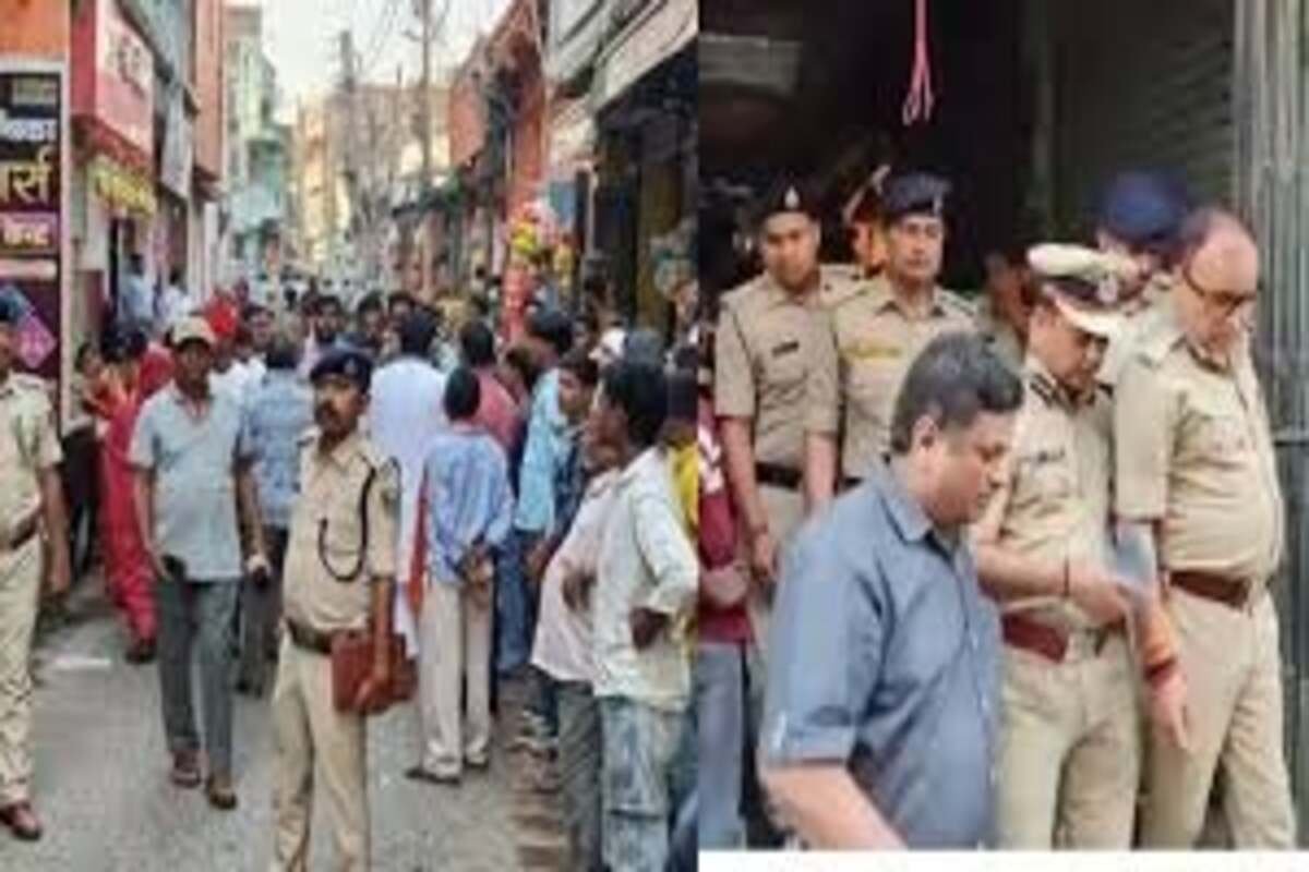 वारदात के बाद की तस्वीर