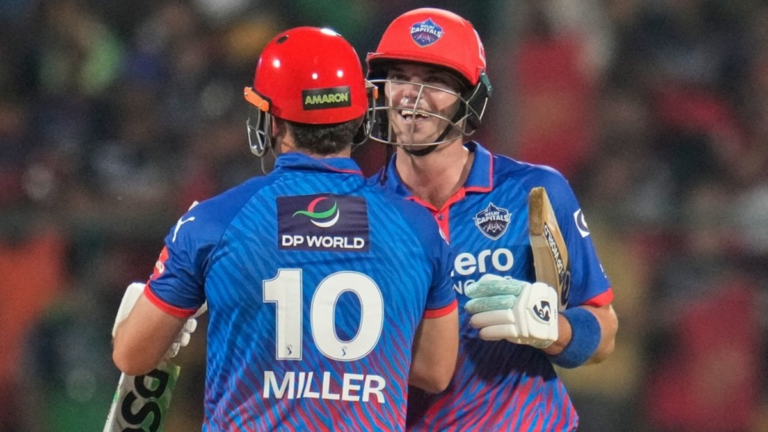 DC ने की धमाकेदार वापसी: मिलर-स्टब्स के दम पर RCB को रोमांचक मुकाबले में 6 विकेट से हराया