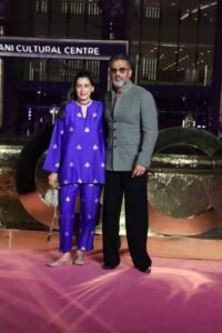 सुनील शेट्टी वाइफ के साथ