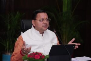 मुख्यमंत्री पुष्कर सिंह धामी