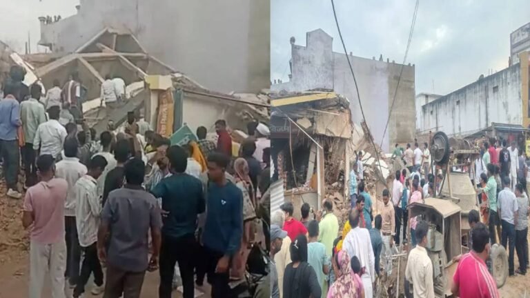 mp kotma building collapse incident