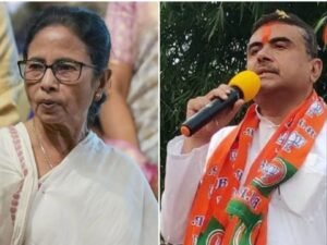 ममता दीदी के सामने नेता प्रतिपक्ष शुभेंदु अधिकारी मैदान में हैं।