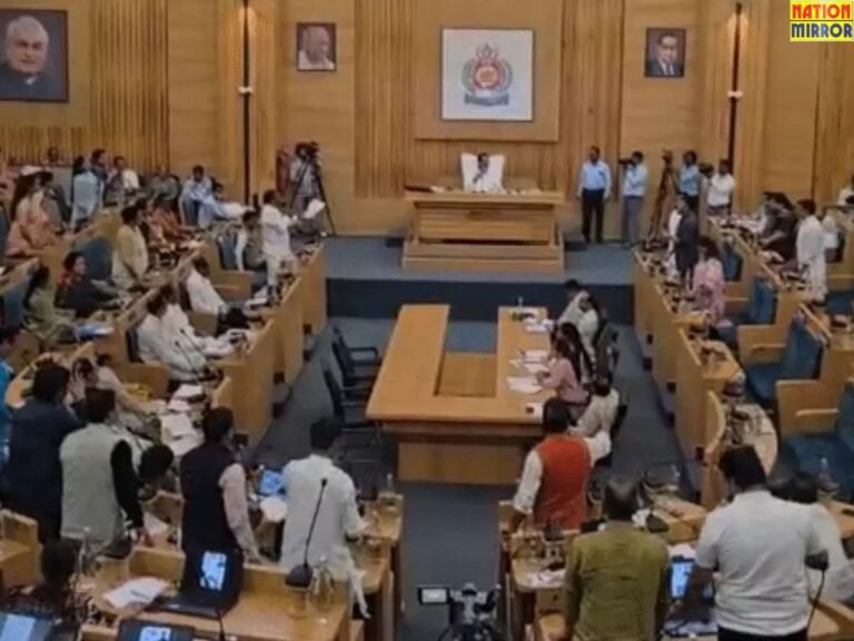 इंदौर निगम में वंदे मातरम नहीं गाने पर हंगामा