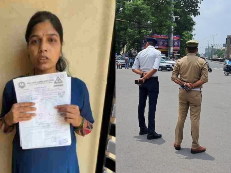 गर्भवती महिला ने भोपाल ट्रैफिक पुलिस पर लगाए गंभीर आरोप