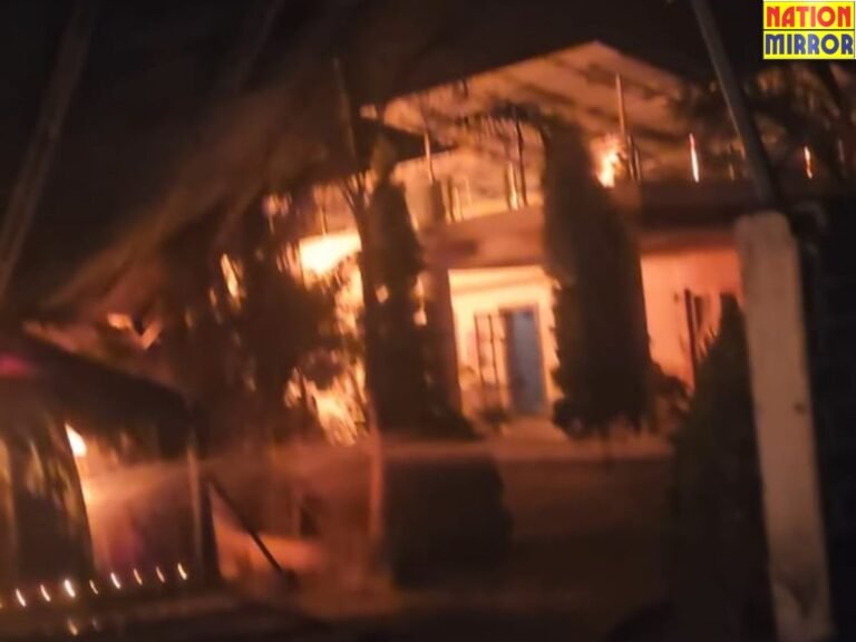 छिंदवाड़ा में डिस्पोजल फैक्ट्री में आग