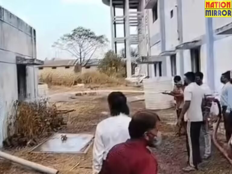 झाबुआ वाटर प्लांट में क्लोरीन गैस रिसाव