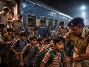 बिहार से महाराष्ट्र ले जाए जा रहे थे 163 मासूम