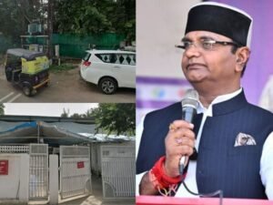 मंत्री विश्वास सारंग के सरकारी बंगले में ट्रॉफियां, मोमेंटो और शील्ड चोरी