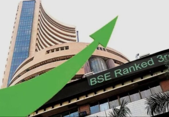 शेयर मार्केट में उछाल