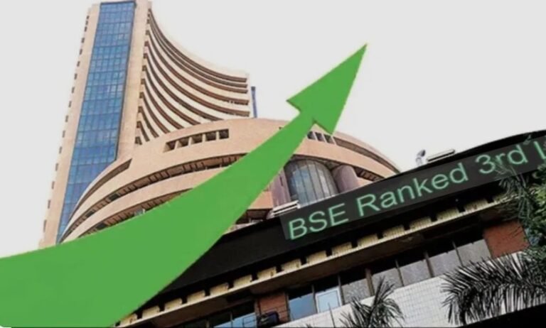 शेयर मार्केट में उछाल